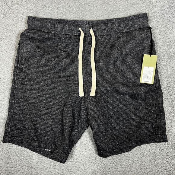 Goodfellow Knit Shorts Mens Medium Gray New Drawstring Relaxed 8.5 Inseam - Picture 3 of 9